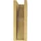 Ekena Millwork 5"W x 10"D x 15"H Classic Crestline Rough Cedar Woodgrain TimberThane Corbel, Primed Tan CORUR05X10X15CRERCPR - alternate 5